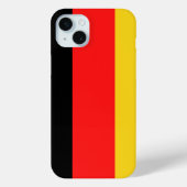 Coques Case-Mate iPhone Noir rouge jaune Allemagne (Verso)