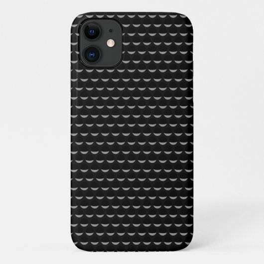 Coques Case-Mate iPhone Noir sur Motif automobile noir (Dos)