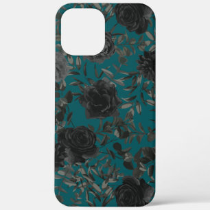 Case-Mate iPhone Case Noir Turquoise Rose gothique Élégant mariage