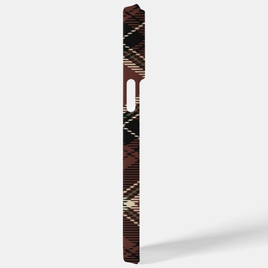 Coques Case-Mate iPhone Noisette en châtaigne foncé (Verso / Droite)