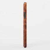 Coques Case-Mate iPhone Noix (grain en bois) (Dos/Droite)