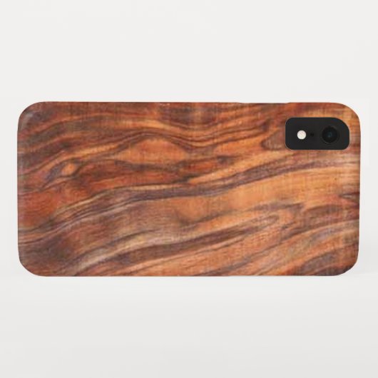 Coques Case-Mate iPhone Noix (grain en bois) (Dos (Horizontal))