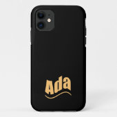 Coques Case-Mate iPhone Nom Ada, pour Ada (Dos)