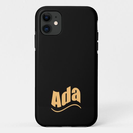 Coques Case-Mate iPhone Nom Ada, pour Ada (Dos)