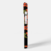 Coques Case-Mate iPhone Nom aquarelle florales rouges (Verso / Gauche)