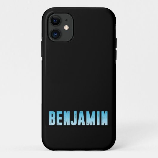 Coques Case-Mate iPhone Nom Benjamin (Dos)