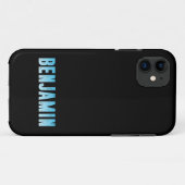 Coques Case-Mate iPhone Nom Benjamin (Dos (Horizontal))