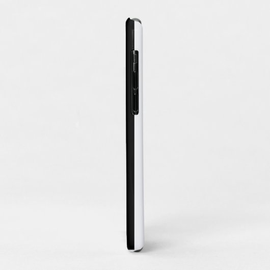 Coques Case-Mate iPhone Nom Black Design, Nom personnalisé Black (Dos/Gauche)