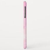 Coques Case-Mate iPhone Nom Confetti rose et violet (Dos/Gauche)