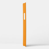 Coques Case-Mate iPhone Nom customisé & Police Smart Monogram sur Orange (Verso / Droite)