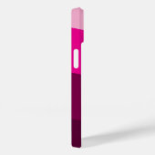 Coques Case-Mate iPhone Nom customisé Style moderne minimal couleur rose (Verso / Droite)