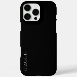 Coques iPhone 16 Pro Max nom customisé unique classique