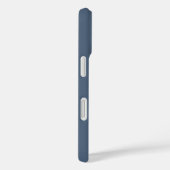Coques Case-Mate iPhone Nom de couleur bleu-gris tonnerre (Verso / Droite)