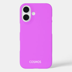 Coques iPhone 16 Nom de couleur pourpre cosmos