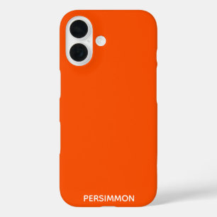 Coques iPhone 16 Nom de couleur rouge kaki