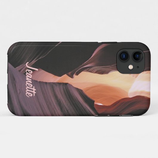 Coques Case-Mate iPhone Nom de fantaisie (Dos (Horizontal))