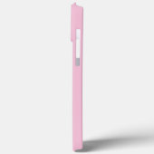 Coques Case-Mate iPhone Nom de fille rose mignon (Verso / Gauche)
