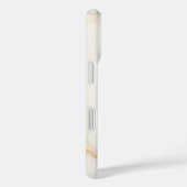 Coques Case-Mate iPhone Nom de marbre Elegant Gold Parties scintillant (Verso / Droite)