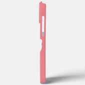Coques Case-Mate iPhone Nom de motif d'œuf amusant rose (Verso / Gauche)