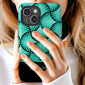 Coques Case-Mate iPhone Nom de script Palmiers Gatsby Rétro Noir et Sarcel