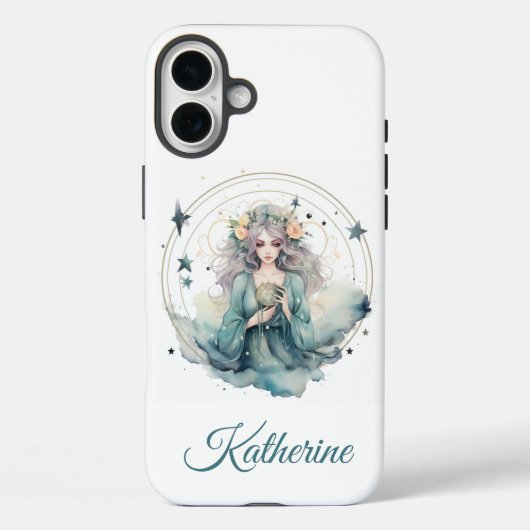 Coques Case-Mate iPhone Nom de sorcière céleste Boho (Verso)