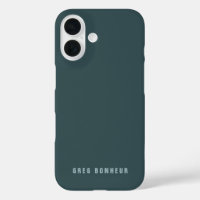 Nom de style moderne | Bleu gris