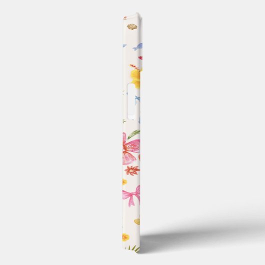 Coques Case-Mate iPhone Nom des fleurs et des coquillages côtiers tropicau (Verso / Droite)