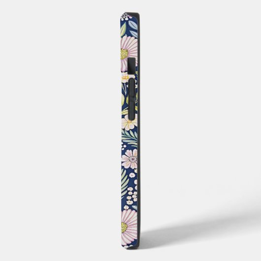 Coques Case-Mate iPhone Nom des fleurs Pastel (Verso / Gauche)