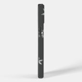 Coques Case-Mate iPhone nom des flocons blancs (Verso / Droite)