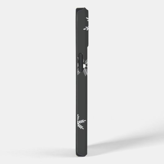 Coques Case-Mate iPhone nom des flocons blancs (Verso / Droite)