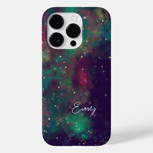 Coques Case-Mate iPhone nom des galaxies d'étoiles (Verso)