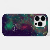 Coques Case-Mate iPhone nom des galaxies d'étoiles (Verso (horizontal))