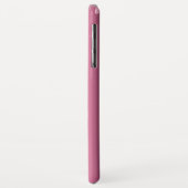 Coques Case-Mate iPhone Nom des gouttes roses bordeaux (Dos/Gauche)