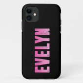 Coques Case-Mate iPhone Nom d'Evelyn (Dos)