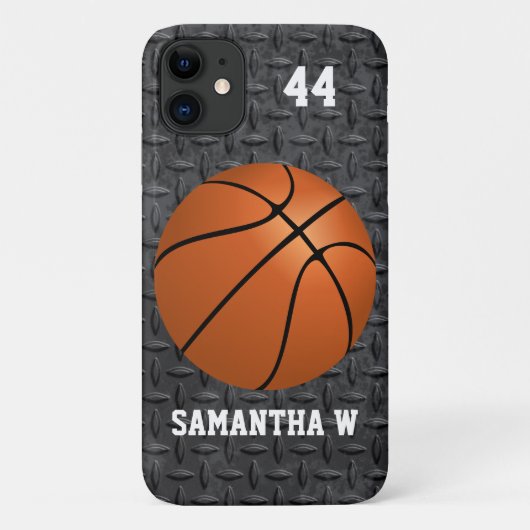 Coques Case-Mate iPhone Nom du basket-ball (Dos)