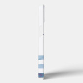 Coques Case-Mate iPhone Nom du bateau nautique, Ancre Dauphin Stripes (Verso / Droite)