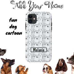 Case-Mate iPhone Case Nom du dessin de Chiens mignons Coque-coque iphone
