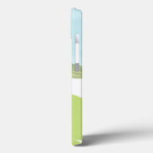 Coques Case-Mate iPhone Nom du monogramme de la scène de golf (Verso / Gauche)