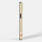 Coques Case-Mate iPhone Nom du monogramme Marches de sable (Verso / Droite)