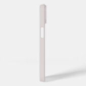 Coques Case-Mate iPhone Nom du monogramme personnalisé rose moderne (Verso / Droite)