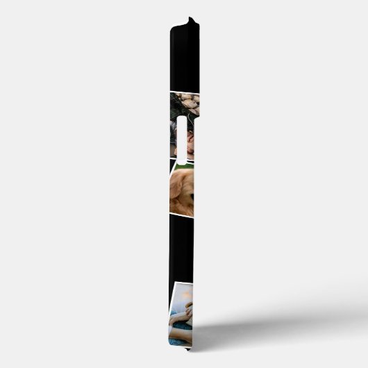 Coques Case-Mate iPhone Nom du monogramme Photo Collage Coque-coque iphone (Verso / Droite)