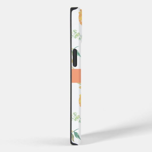 Coques Case-Mate iPhone Nom du Motif d'été de l'ananas mignon (Verso / Droite)