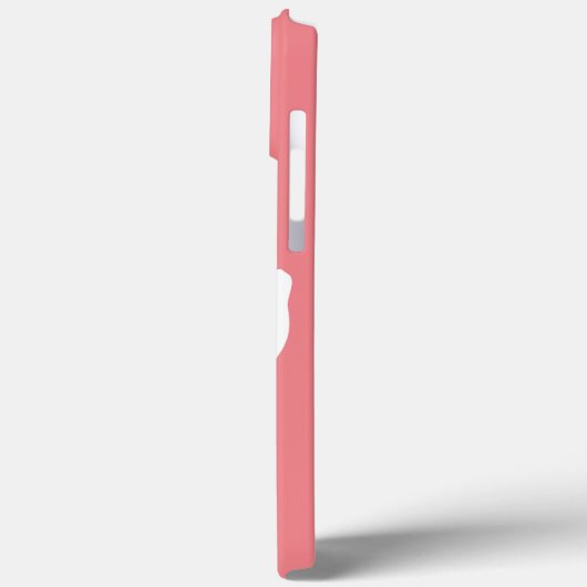 Coques Case-Mate iPhone Nom du Motif d'oeuf amusant rose (Verso / Gauche)