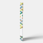 Coques Case-Mate iPhone Nom du motif graphique de feuilles du cercle d'aut (Verso / Droite)