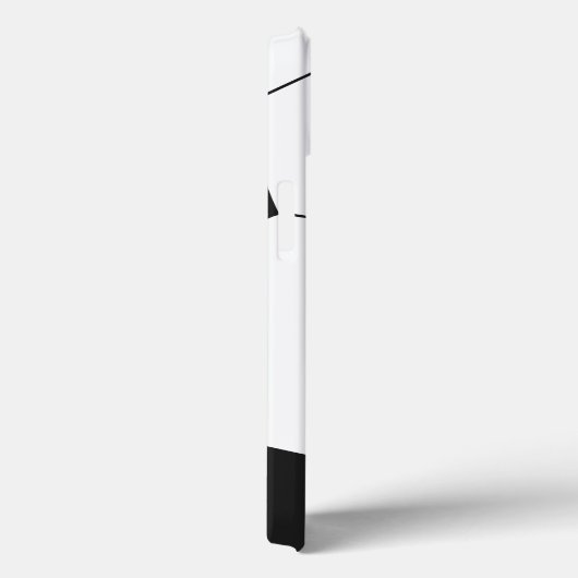 Coques Case-Mate iPhone Nom du soccer personnalisé initial (Verso / Droite)