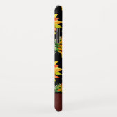 Coques Case-Mate iPhone Nom du tournesol russe personnalisé (Dos/Droite)