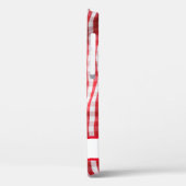 Coques Case-Mate iPhone Nom En vichy Rouge Simple Moderne (Verso / Gauche)