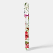 Coques Case-Mate iPhone Nom floral élégant personnalisé (Verso / Gauche)