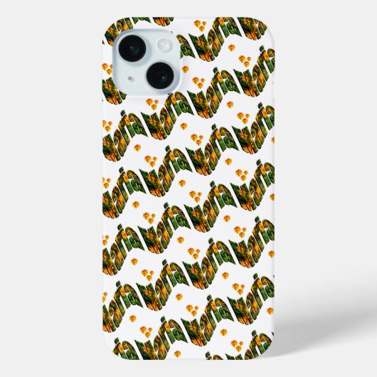 Coques Case-Mate iPhone Nom Floral Maria, (Verso)