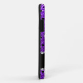 Coques Case-Mate iPhone Nom indigo violet parties scintillant volleyballs (Dos/Droite)